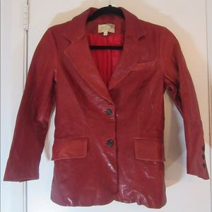 Elizabeth and James Leather Jacket